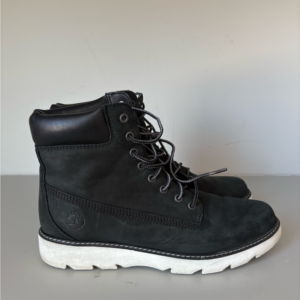 Timberland Women's Rebotl Black Lace Up Ankle Boots Size 7.5 - Picture 7 of 11